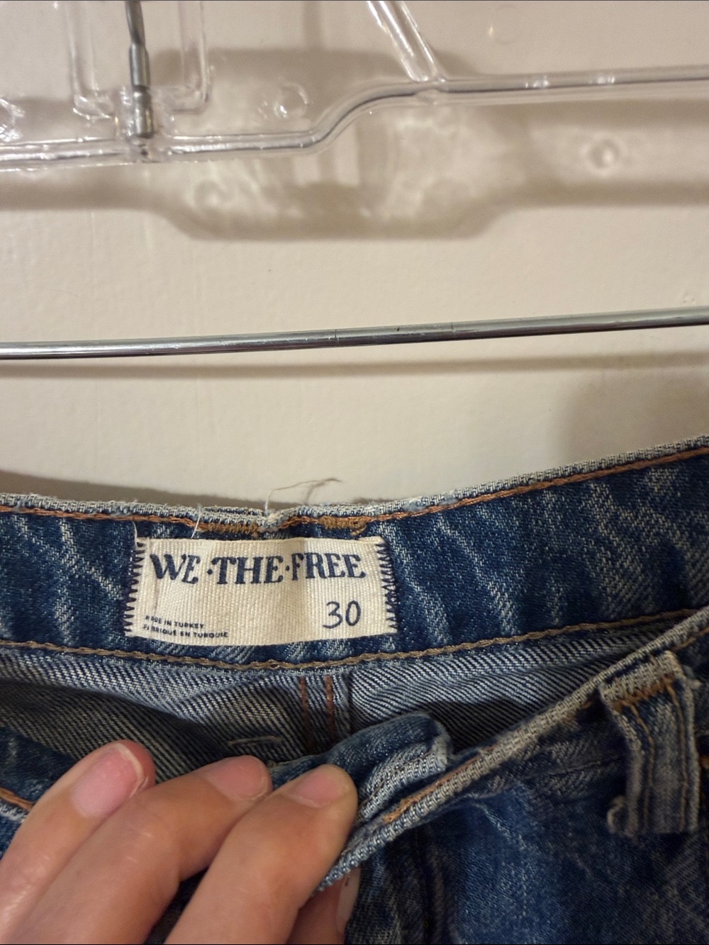 We The Free Light Blue Boyfriend Jeans - Picture 2 of 3